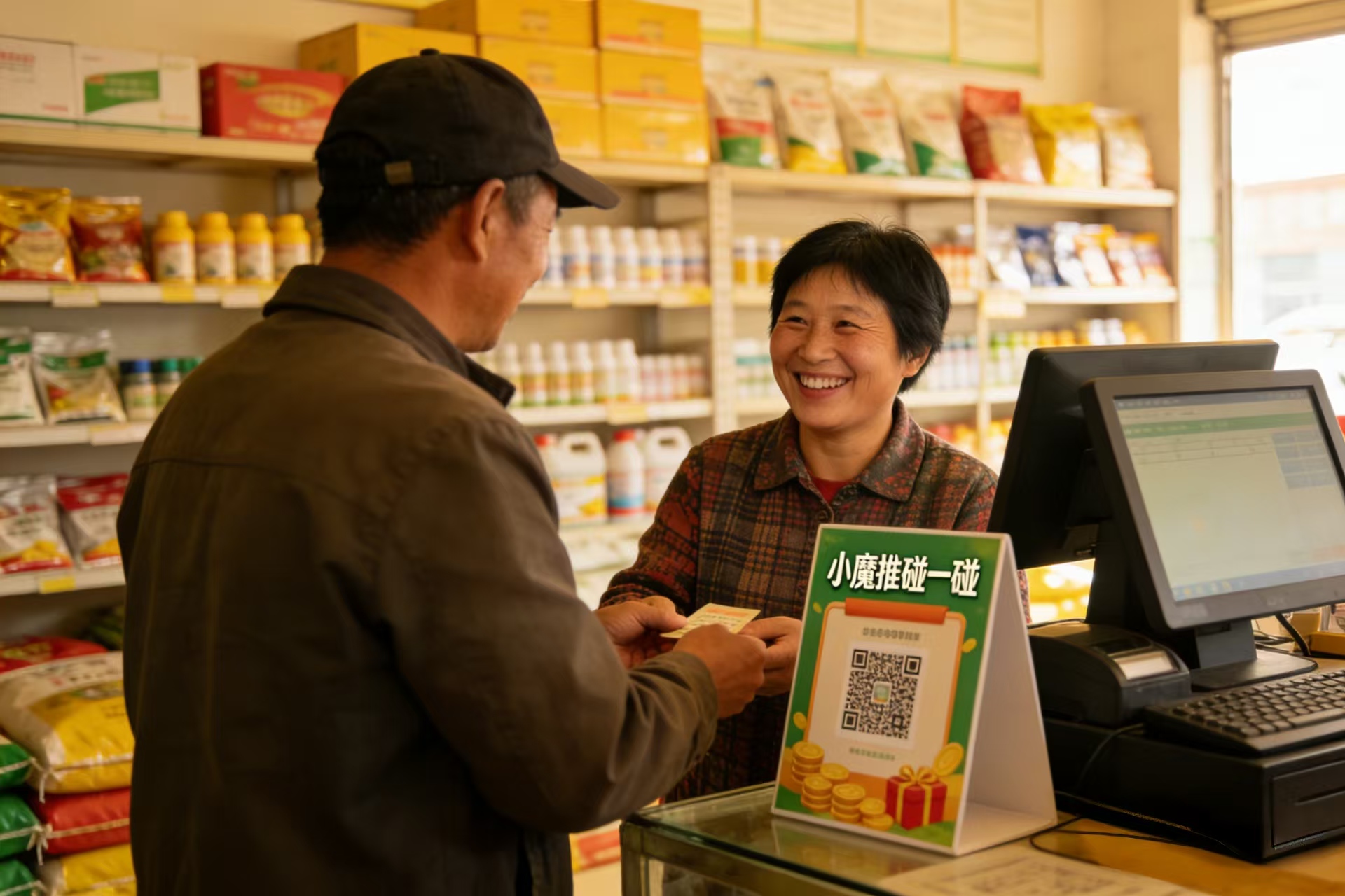 小魔推碰一碰农资行业