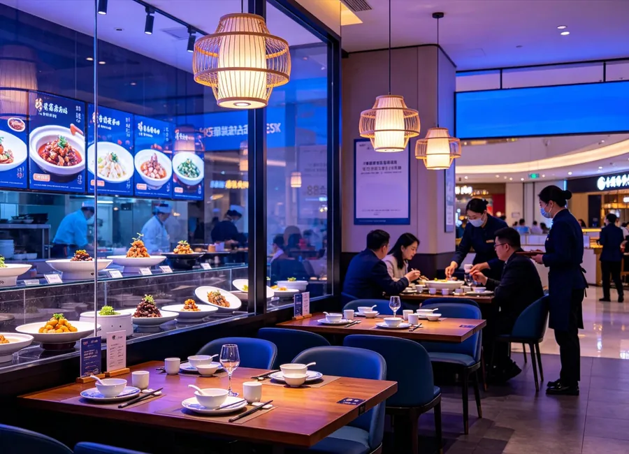 连锁餐饮门店消费场景